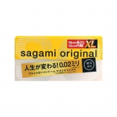 Презервативы увеличенного размера Sagami Original 0.02 XL-size - 12 шт. - Sagami - купить с доставкой в Новосибирске