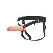 Полый страпон на ремнях 6’’ Hollow Silicone Strap-on - Pipedream - купить с доставкой в Новосибирске