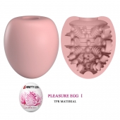 Розовый мастурбатор-яйцо Pleasure Egg I - Baile - в Новосибирске купить с доставкой