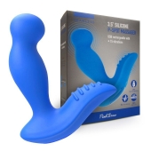 Синий вибромассажер простаты 3,5’’ P-spot Massager - 12,5 см. - Erokay - в Новосибирске купить с доставкой