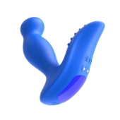 Синий вибромассажер простаты 3,5’’ P-spot Massager - 12,5 см. - Erokay - в Новосибирске купить с доставкой