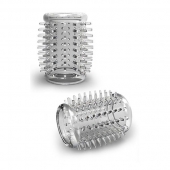 Прозрачная насадка с шипами STAY HARD COCK SLEEVE 01 CLEAR - Blush Novelties - в Новосибирске купить с доставкой