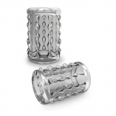 Прозрачная насадка с бороздками STAY HARD COCK SLEEVE 04 CLEAR - Blush Novelties - в Новосибирске купить с доставкой