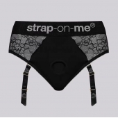 Трусики для фиксации насадок Strap-on-me Harness Lingerie Diva XS - Strap-on-me - купить с доставкой в Новосибирске