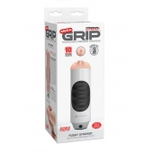 Мастурбатор-вагина Extreme Toyz Mega Grip Vibrating Stroker Mouth - Pipedream - в Новосибирске купить с доставкой