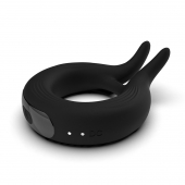 Черное эрекционное кольцо Marry Me Rechargeable Vibrating Cockring - Adrien Lastic - в Новосибирске купить с доставкой