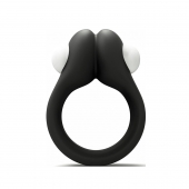 Черное эрекционное кольцо Zippy Vibrating Ring With Bullet - Adrien Lastic - в Новосибирске купить с доставкой