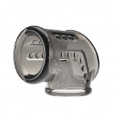 Дымчатая насадка на пенис и мошонку - Baile - в Новосибирске купить с доставкой