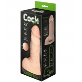 Телесный фаллоудлинитель с мошонкой Cock Next - 19 см. - LOVETOY (А-Полимер) - в Новосибирске купить с доставкой