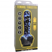 Черно-синяя мини-машина на присоске Tendril Thruster - 21,6 см. - Doc Johnson - купить с доставкой в Новосибирске