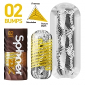 Мастурбатор Tenga Spinner DX 02 Bumps - Tenga - в Новосибирске купить с доставкой