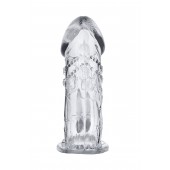 Прозрачная насадка на пенис Uco - 13 см. - A-toys - в Новосибирске купить с доставкой