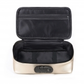 Золотистая сумочка для хранения игрушек Discreet Box - Dorcel - купить с доставкой в Новосибирске