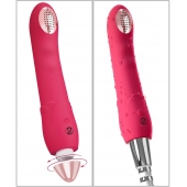 Малиновая насадка на душ с вибрацией Showers to orgasm - 20,1 см. - Orion - купить с доставкой в Новосибирске