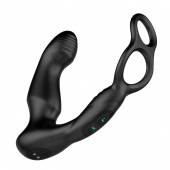 Черный двухмоторный массажер простаты Nexus Simul8 Wave Edition - Nexus Range - в Новосибирске купить с доставкой