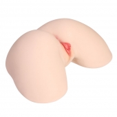 Мастурбатор-полуторс с двойным слоем материала и вибрацией Jenny Onahole Real Hips - KOKOS - в Новосибирске купить с доставкой