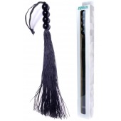 Черная силиконовая плеть - 37 см. - Boys of Toys - купить с доставкой в Новосибирске