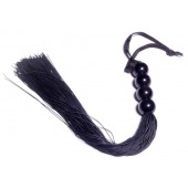 Черная силиконовая плеть - 37 см. - Boys of Toys - купить с доставкой в Новосибирске