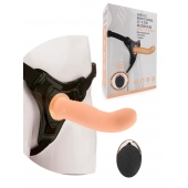 Женский вибрострапон со съемной насадкой и пультом ДУ - Erokay - купить с доставкой в Новосибирске