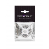 Эластичное эрекционное кольцо с черными «ресничками» - Sextaz - в Новосибирске купить с доставкой