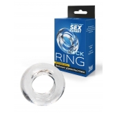 Прозрачное эрекционное кольцо-бублик - Sex Expert - в Новосибирске купить с доставкой