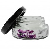 Массажная свеча «Сирень» - 50 мл. - SGAN - купить с доставкой в Новосибирске