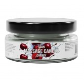 Массажная свеча «Спелая вишня» - 50 мл. - SGAN - купить с доставкой в Новосибирске
