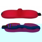 Красная глухая маска на резинке - Sitabella - купить с доставкой в Новосибирске