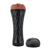 Коричневый мастурбатор-вагина Marly - Dream Toys - в Новосибирске купить с доставкой