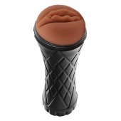 Коричневый мастурбатор-вагина Marly - Dream Toys - в Новосибирске купить с доставкой