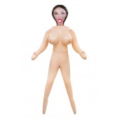 Телесная надувная секс-кукла с пышным бюстом - NMC - в Новосибирске купить с доставкой