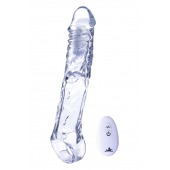 Прозрачная насадка-удлинитель Length Enhancer With Bullet с подхватом - 22,3 см. - NMC - в Новосибирске купить с доставкой