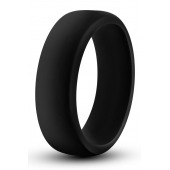Черное эрекционное кольцо Silicone Go Pro Cock Ring - Blush Novelties - в Новосибирске купить с доставкой