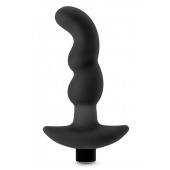 Черный вибромассажер простаты Prostate Massager 03 - 15,2 см. - Blush Novelties - в Новосибирске купить с доставкой