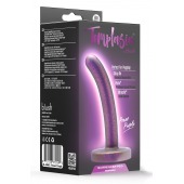 Фиолетовая насадка с гладкой поверхностью Surrender 4.75 Inch Beginner Pegging Dildo - 12 см. - Blush Novelties - купить с доставкой в Новосибирске