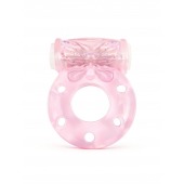 Розовое эрекционное виброкольцо с бабочкой - 1137 - в Новосибирске купить с доставкой