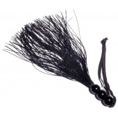 Черная силиконовая плетка - 25,4 см. - Boys of Toys - купить с доставкой в Новосибирске