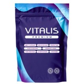 Ребристые презервативы VITALIS Premium Ribbed - 15 шт. - Vitalis - купить с доставкой в Новосибирске