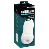 Белый мастурбатор Masturbator with 2 functions - Orion - в Новосибирске купить с доставкой
