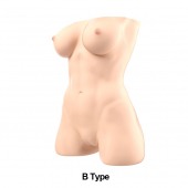 Телесный мастурбатор-торс Jessica B - Naked Factory - в Новосибирске купить с доставкой