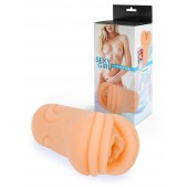 Телесный мастурбатор-вагина с рельефом на поверхности - Sexy Girl - в Новосибирске купить с доставкой