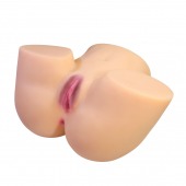 Телесный мастурбатор Liora с 2 любовными тоннелями - Baile - в Новосибирске купить с доставкой