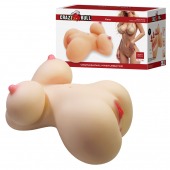 Телесный мастурбатор-торс Fiona - Baile - в Новосибирске купить с доставкой