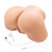 Телесный мастурбатор Olivia с 2 любовными отверстиями - Baile - в Новосибирске купить с доставкой