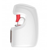 Белый мастурбатор с язычком и возвратно-поступательными движениями - Secwell - в Новосибирске купить с доставкой