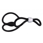 Лассо с подхватом мошонки Triple Ball-und Cockring - Orion - в Новосибирске купить с доставкой