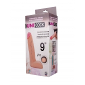 Фаллическая насадка Харнесс UNICOCK 9  - 24 см. - LOVETOY (А-Полимер) - купить с доставкой в Новосибирске