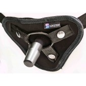 Вибрострапон с двумя насадками UniStrap - 18 и 18 см. - LOVETOY (А-Полимер) - купить с доставкой в Новосибирске