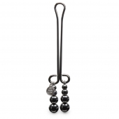 Зажим для клитора с бусинами Just Sensation Beaded Clitoral Clamp - Fifty Shades of Grey - купить с доставкой в Новосибирске
