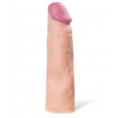 Реалистичная насадка с ярко выраженной головкой - 16,5 см. - A-toys - в Новосибирске купить с доставкой